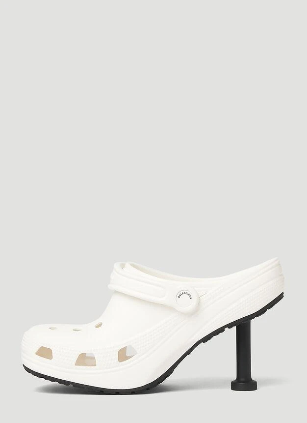 商品Balenciaga|x Crocs Madame Heels in White,价格¥3278,第3张图片详细描述