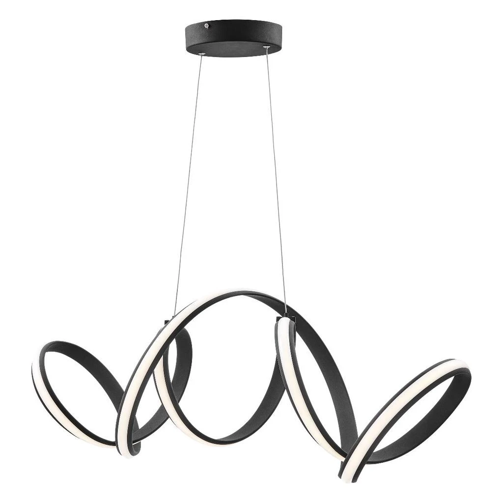 商品Finesse Decor|Seville LED Chandelier // Black,价格¥5201,第1张图片