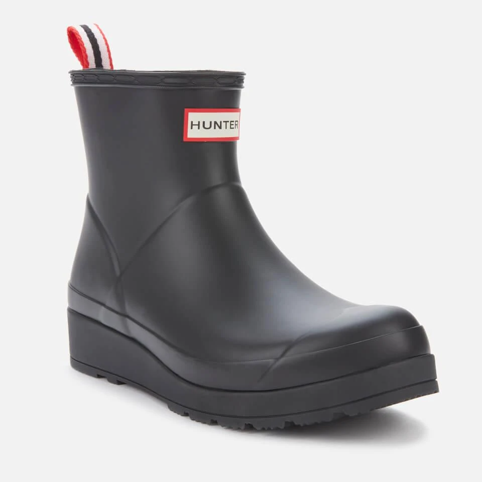 商品Hunter|HUNTER WOMEN'S ORIGINAL PLAY SHORT WELLIES - BLACK,价格¥561,第2张图片详细描述