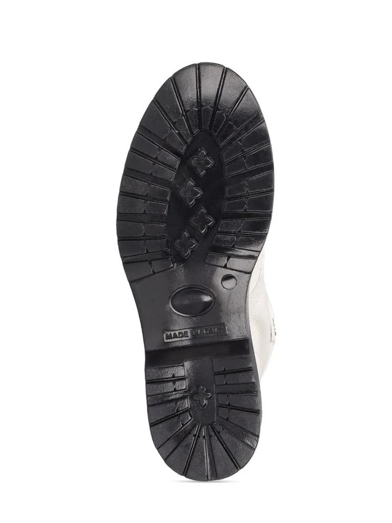 商品JW Anderson|25毫米Punk Combat皮革及踝靴,价格¥3217,第5张图片详细描述