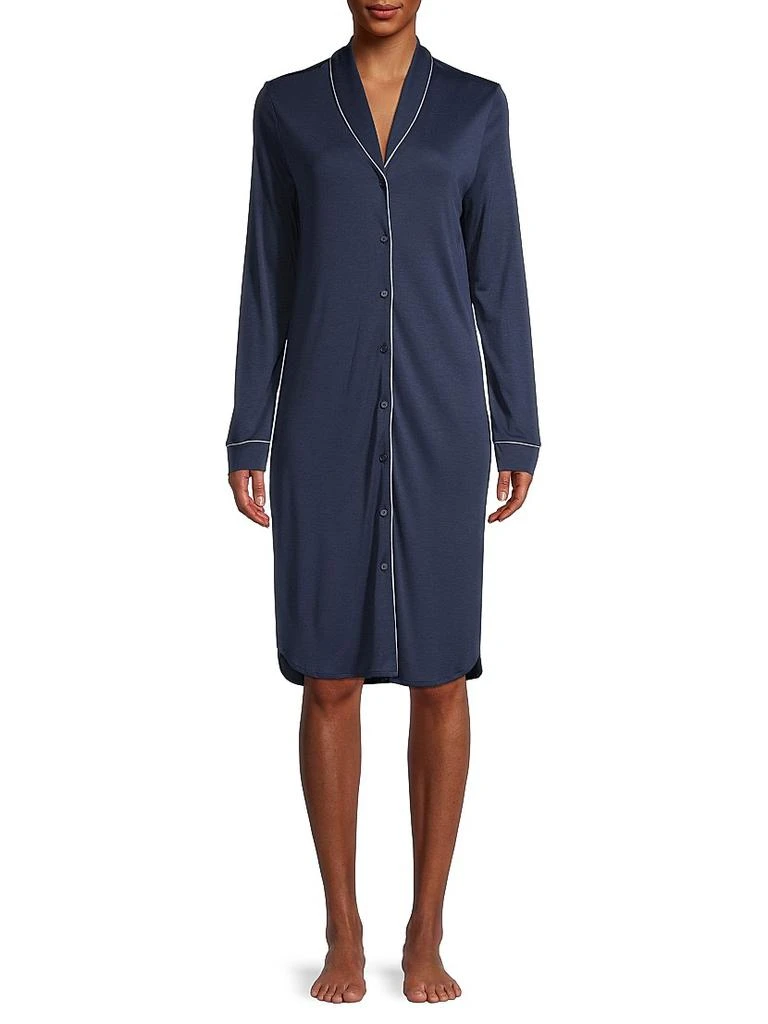 商品Hanro|Natural Comfort Tailored Nightshirt,价格¥1918,第3张图片详细描述