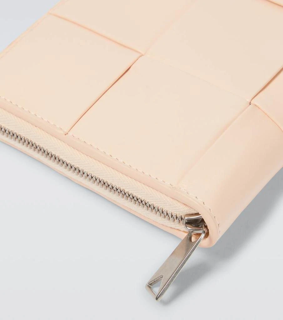 商品Bottega Veneta|Intreccio编织皮革钱包,价格¥10374,第4张图片详细描述