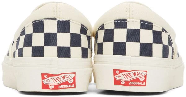 商品Vans|Blue & White OG Checkerboard Classic 滑板鞋,价格¥432,第4张图片详细描述