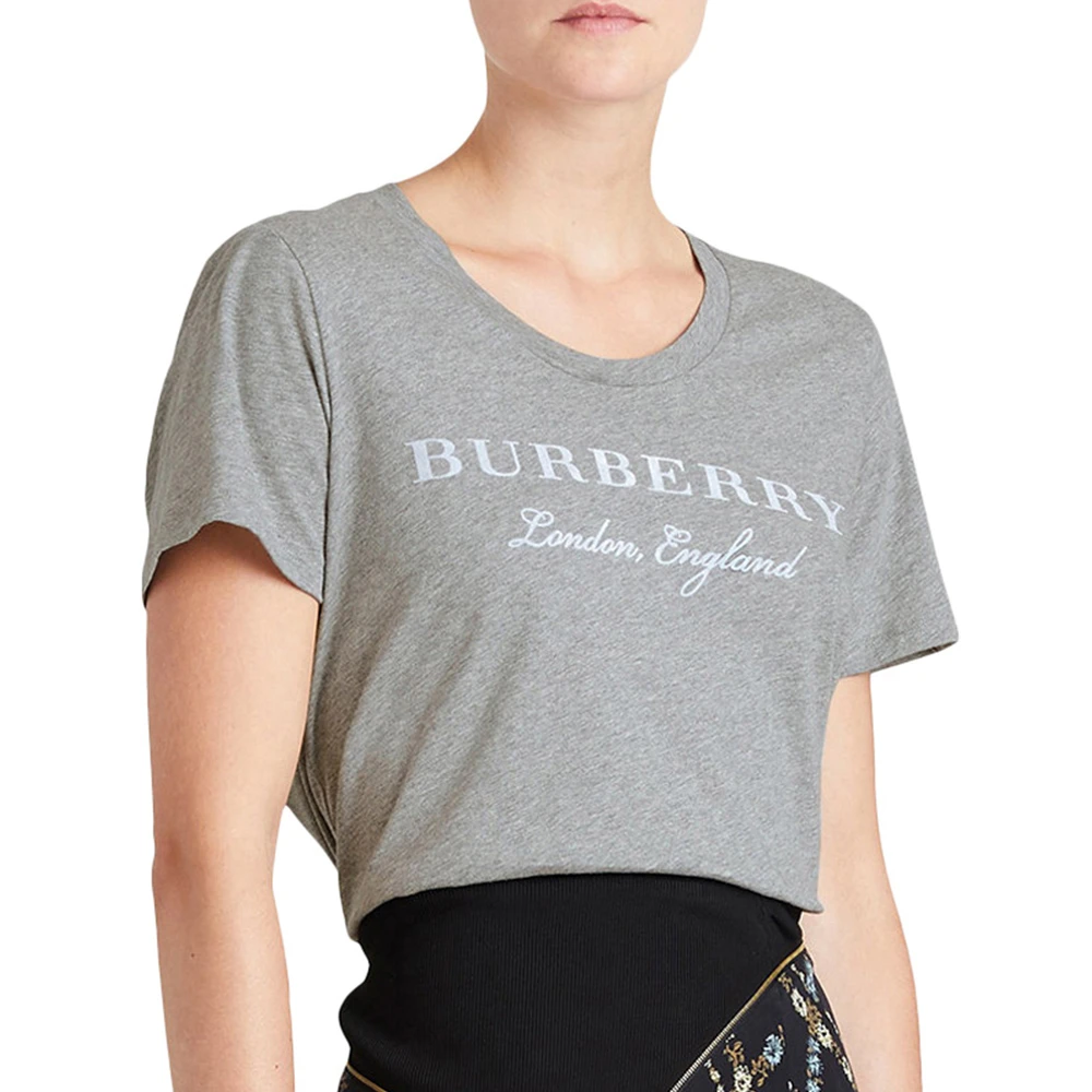 BURBERRY 灰色女士T恤 4057046 商品