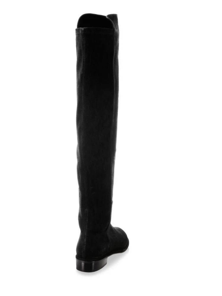 商品Stuart Weitzman|Allgood 麂皮过膝长靴,价格¥1262,第2张图片详细描述