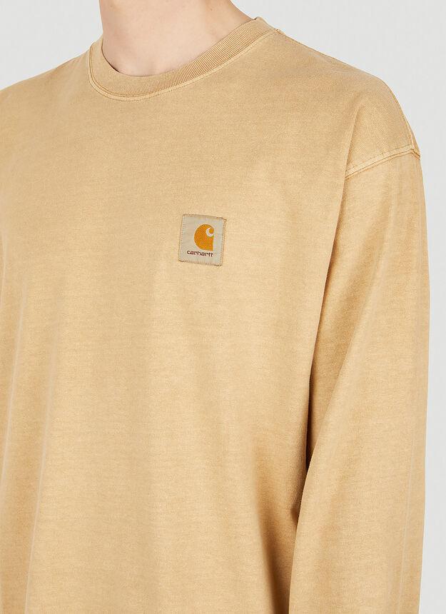 商品Carhartt WIP|Vista Long Sleeve T-Shirt in Beige,价格¥273,第7张图片详细描述