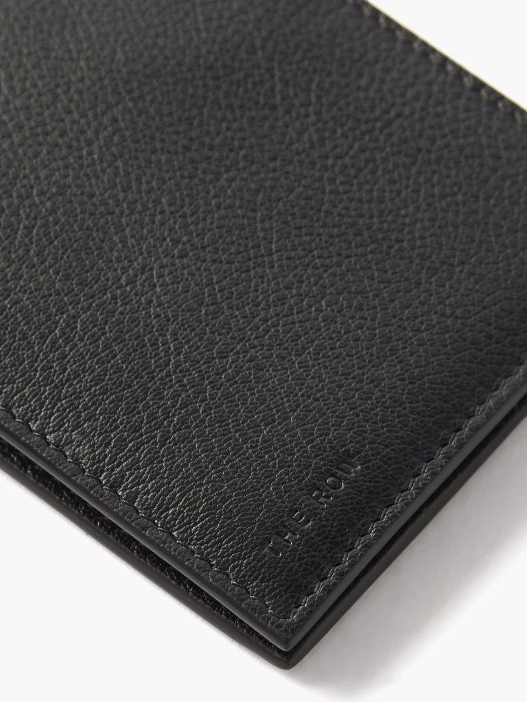 商品The Row|Grained-leather bi-fold wallet,价格¥5940,第5张图片详细描述