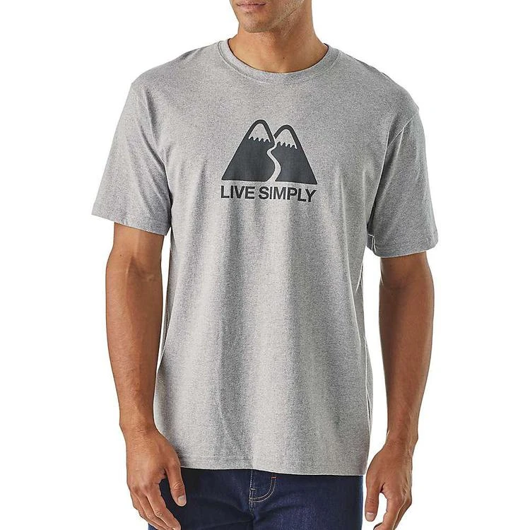 商品Patagonia|Patagonia Men's Live Simply Winding Responsibili Tee,价格¥232,第2张图片详细描述