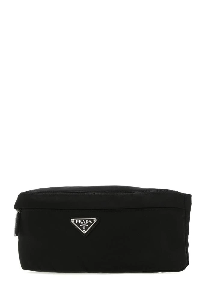商品Prada|Black Re-nylon belt bag,价格¥8779,第1张图片