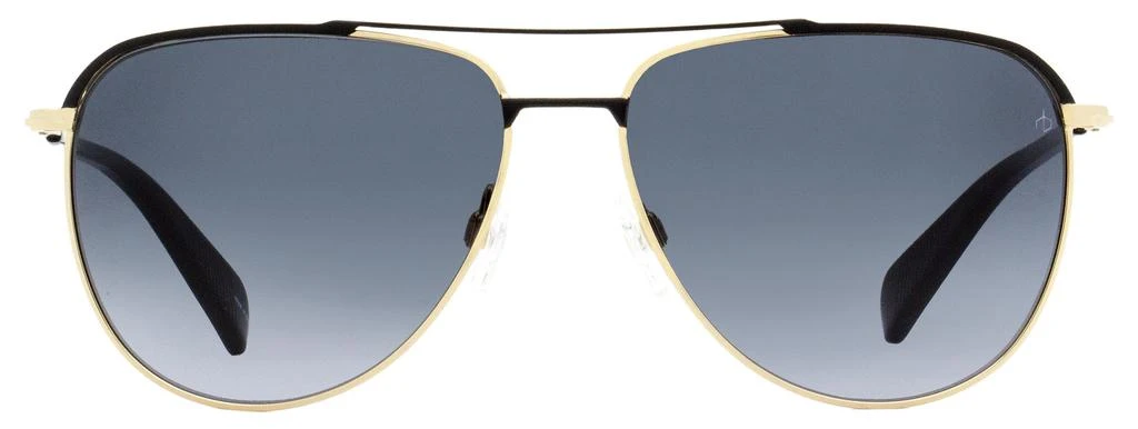 商品Rag & Bone|Rag & Bone Unisex Aviator Sunglasses RNB1050GS RHL9O Gold/Black 59mm,价格¥362,第2张图片详细描述