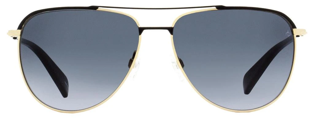 商品Rag & Bone|Rag & Bone Unisex Aviator Sunglasses RNB1050GS RHL9O Gold/Black 59mm,价格¥390,第2张图片详细描述