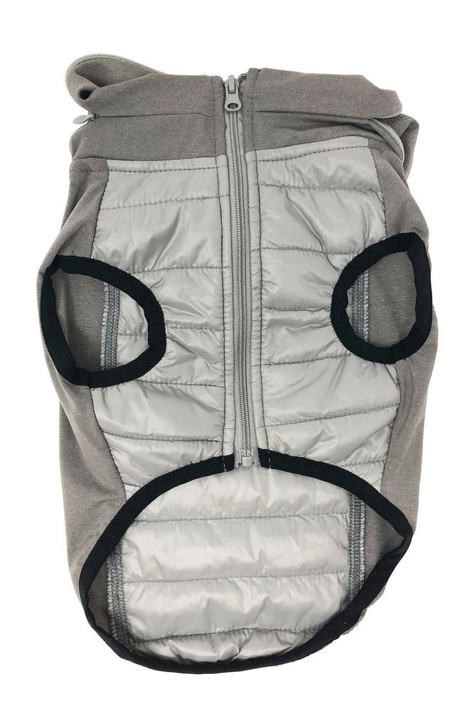 商品PET LIFE|'Apex' Lightweight Hybrid 4-Season Stretch & Quick-Dry Dog Coat w/ Pop out Hood - Medium,价格¥351,第2张图片详细描述