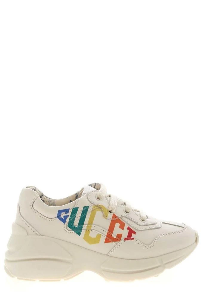 商品Gucci|Gucci Kids Logo Printed Rhyton Sneakers,价格¥4472,第1张图片
