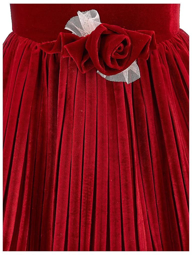商品MONNALISA|Monnalisa Short-Sleeved Flared Dress,价格¥1364,第4张图片详细描述
