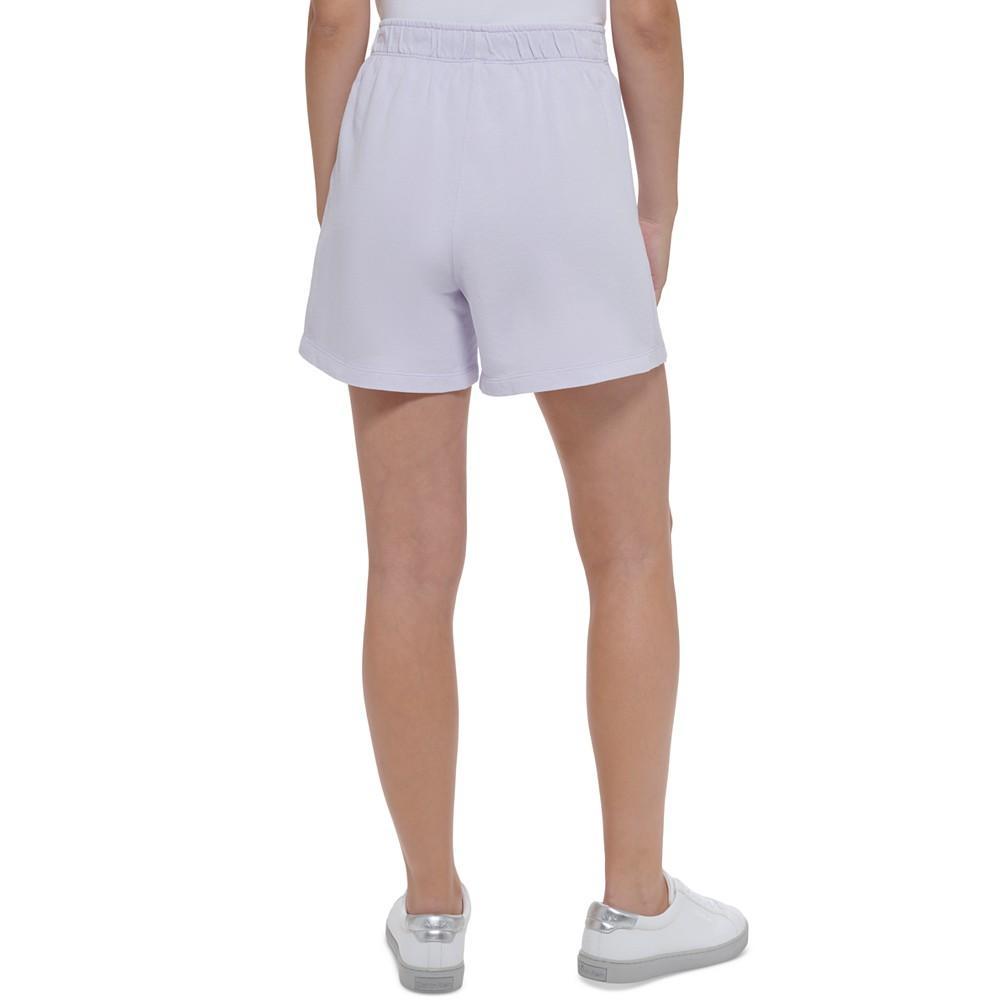 商品Calvin Klein|Women's High Waisted Cotton Shorts,价格¥221,第4张图片详细描述