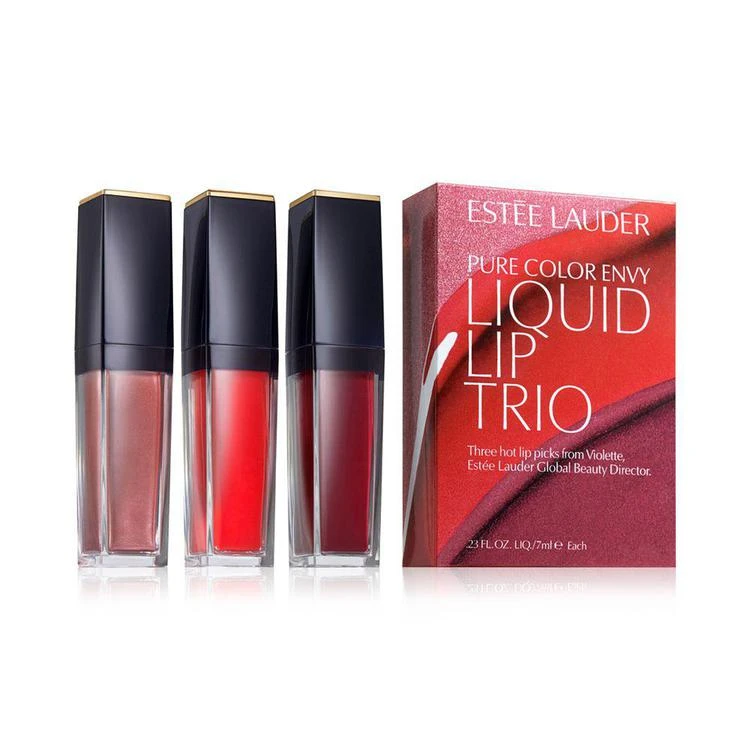 商品Estée Lauder|倾慕唇彩3件套 (价值$84美金),价格¥415,第1张图片