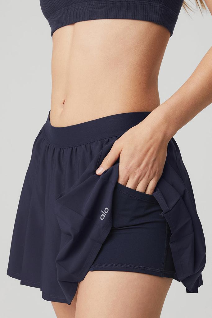 Varsity Tennis Skirt - True Navy商品第4张图片规格展示