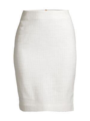 商品Karl Lagerfeld Paris|Tweed Pencil Skirt,价格¥223,第5张图片详细描述