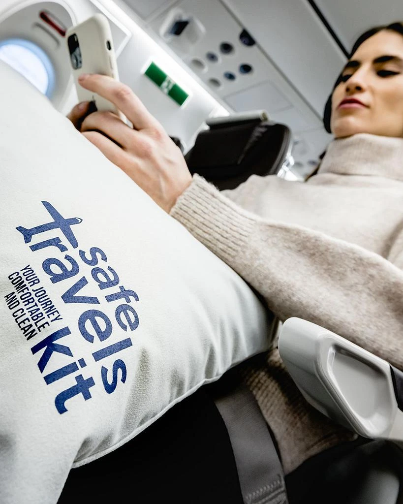 Luxury Travel Airplane Seat Cover & Pillow Case Set 商品