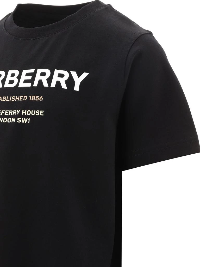商品Burberry|Burberry Kids Logo Printed Crewneck T-Shirt,价格¥981,第4张图片详细描述