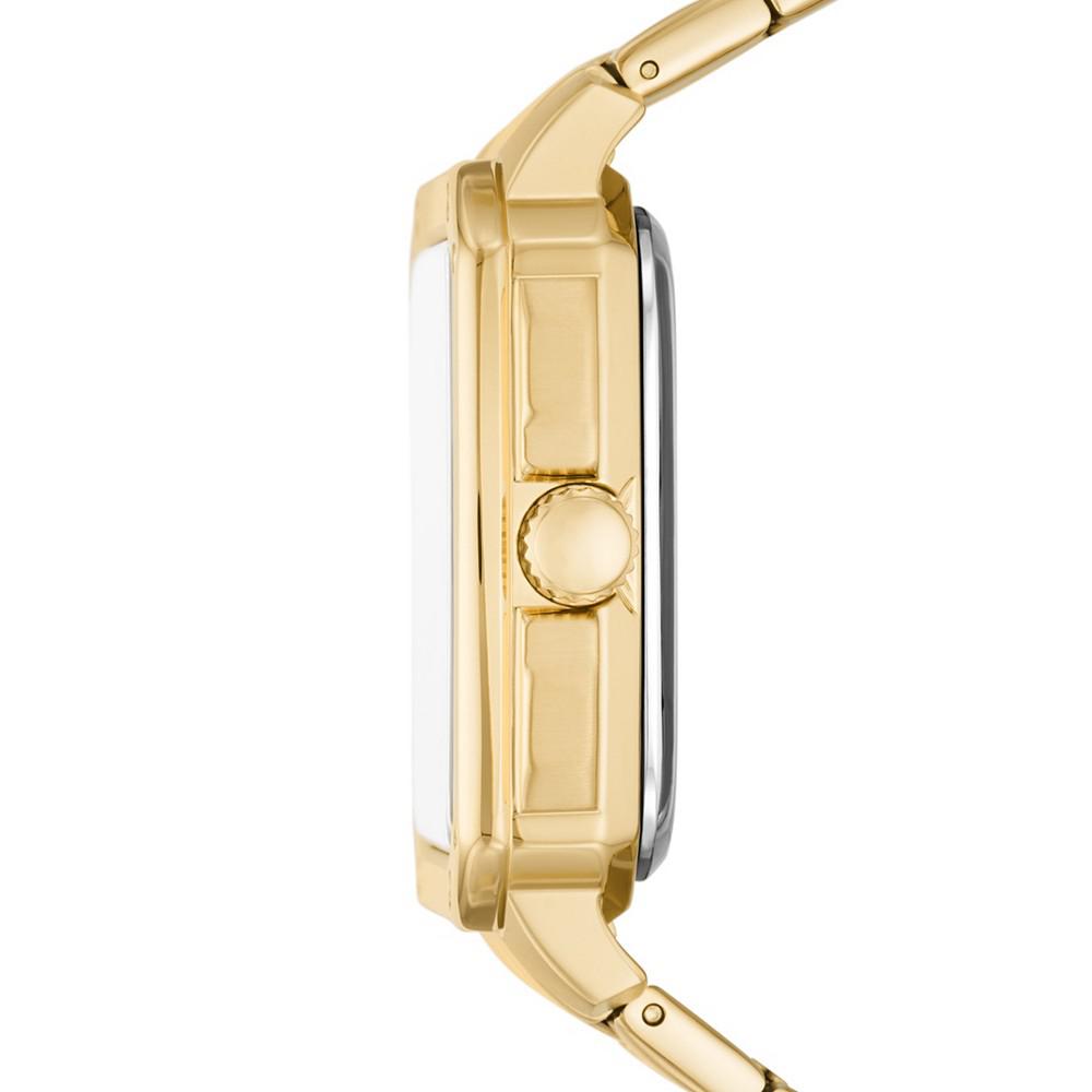 Men's Inscription Automatic Gold-Tone Stainless Steel Bracelet Watch, 42mm商品第2张图片规格展示