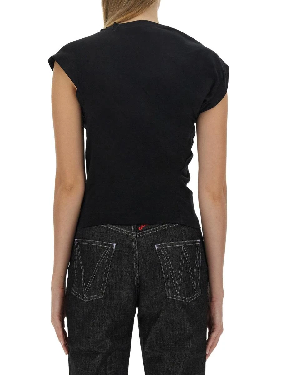 商品【商品预售7天发货】 Vivienne Westwood|Vivienne Westwood 女士上衣 1504000AJ001MN401 黑色,价格¥1478,第4张图片详细描述