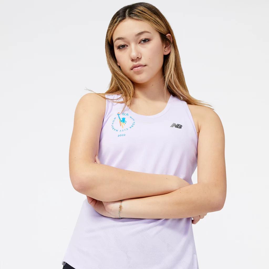 商品New Balance|NYC Marathon Q Speed Jacquard Tank,价格¥245,第1张图片