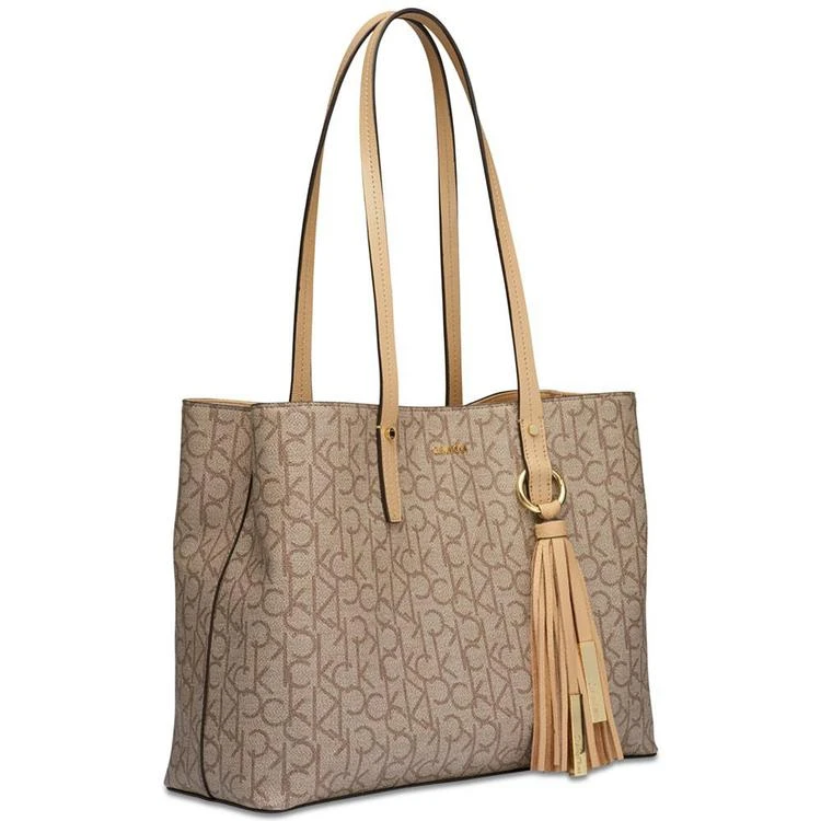 商品Calvin Klein|Maggie Signature Tote,价格¥702,第5张图片详细描述