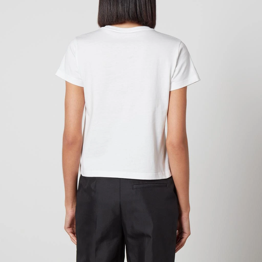 商品Alexander Wang|Essential Logo-Detailed Cotton T-Shirt,价格¥815,第2张图片详细描述