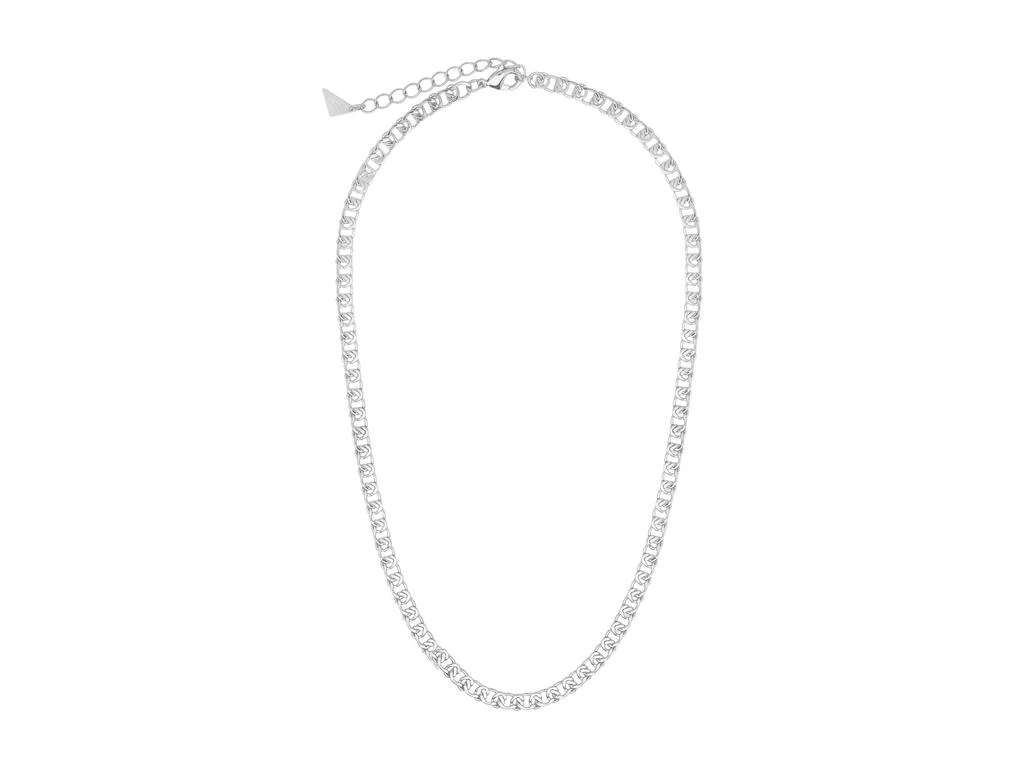 商品Sterling Forever|Interlocking Curb Chain Necklace,价格¥415,第2张图片详细描述