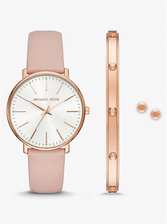 商品Michael Kors|Pyper Rose Gold-Tone Watch and Jewelry Gift Set,价格¥1050,第1张图片