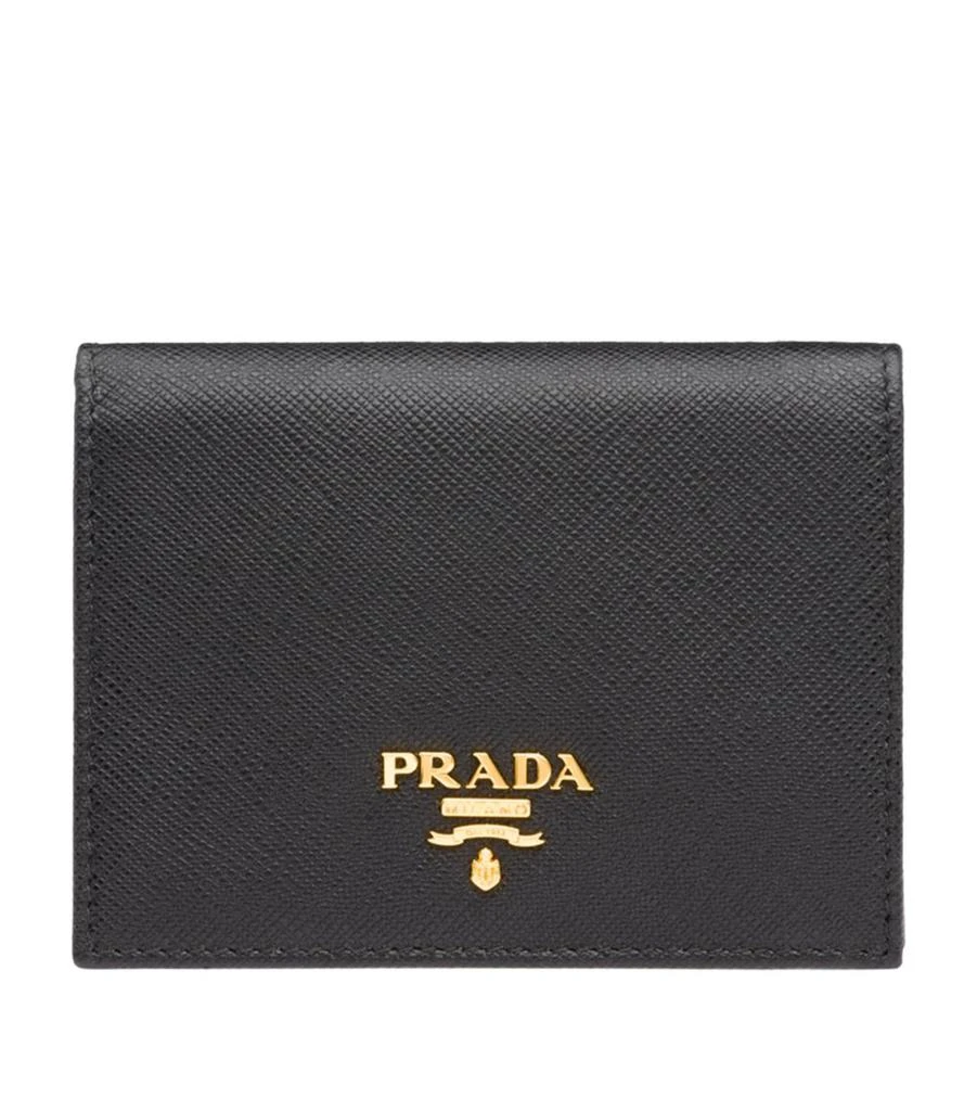 商品Prada|Small Saffiano Leather Bifold Wallet,价格¥5658,第1张图片