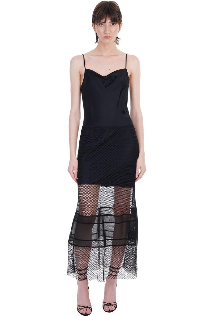 Helmut Lang Dress In Black Synthetic Fibers商品第1张图片规格展示
