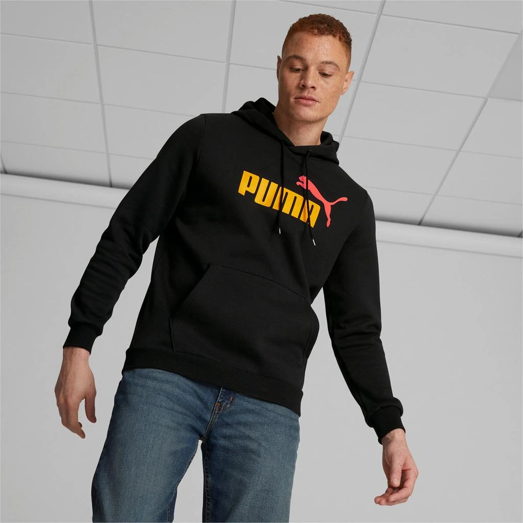 商品Puma|PUMA Men's Essentials Big Logo Hoodie PL,价格¥185,第3张图片详细描述