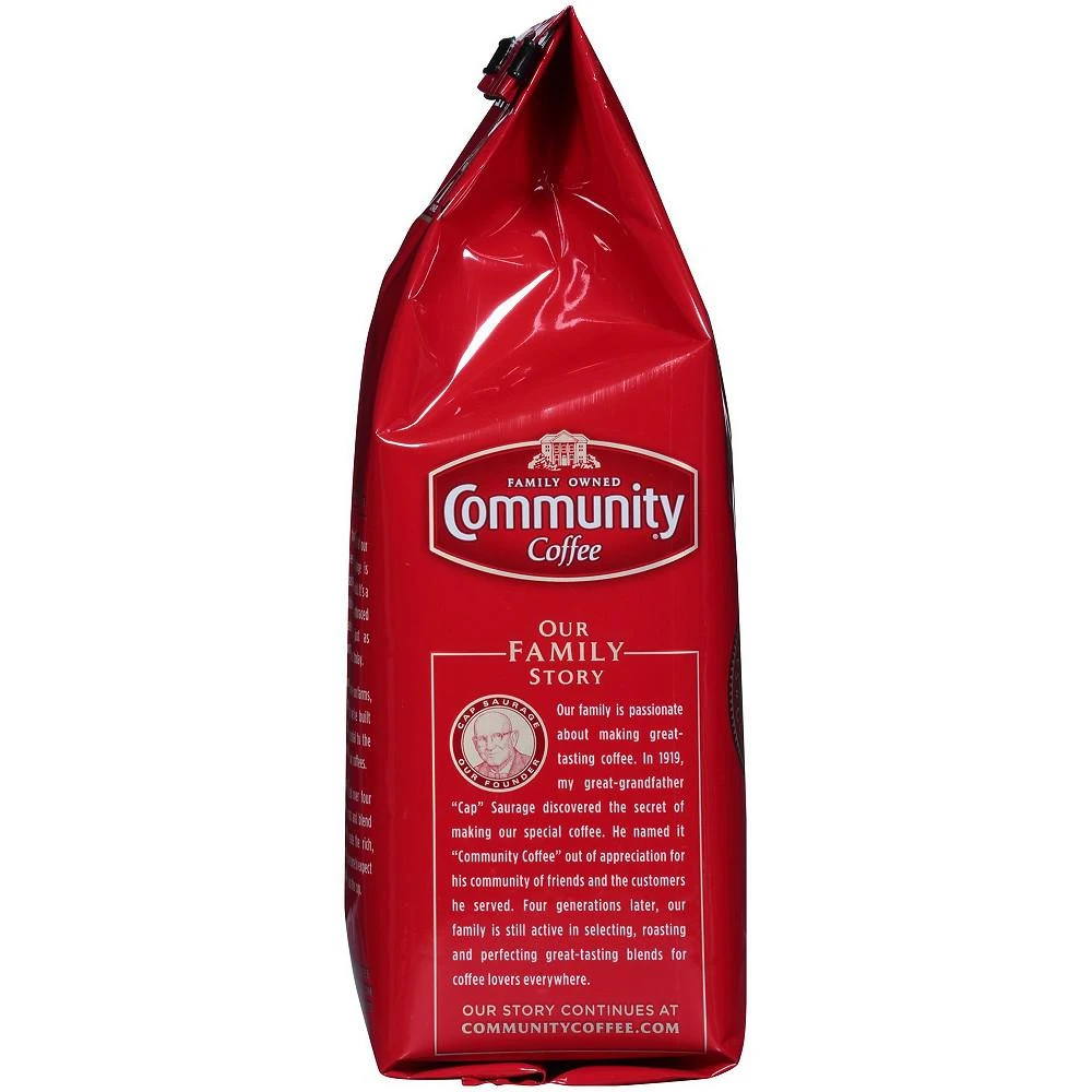 商品Community Coffee|Half Caff Medium-Dark Roast Premium Ground Coffee, 12 Oz - 6 Pack,价格¥464,第3张图片详细描述