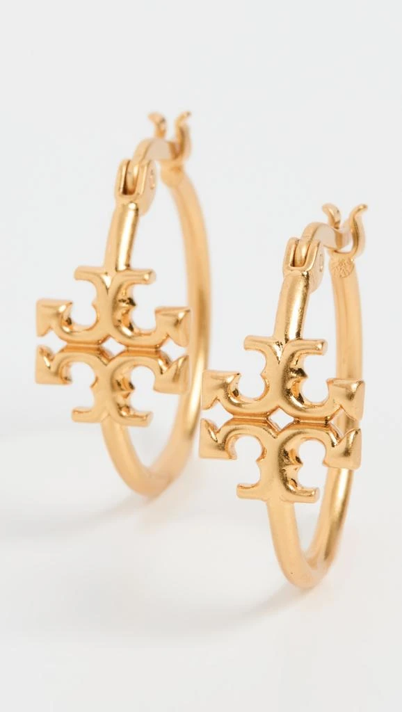 商品Tory Burch|Tory Burch 汤丽柏琦 Eleanor 小号圈式耳环,价格¥507,第2张图片详细描述