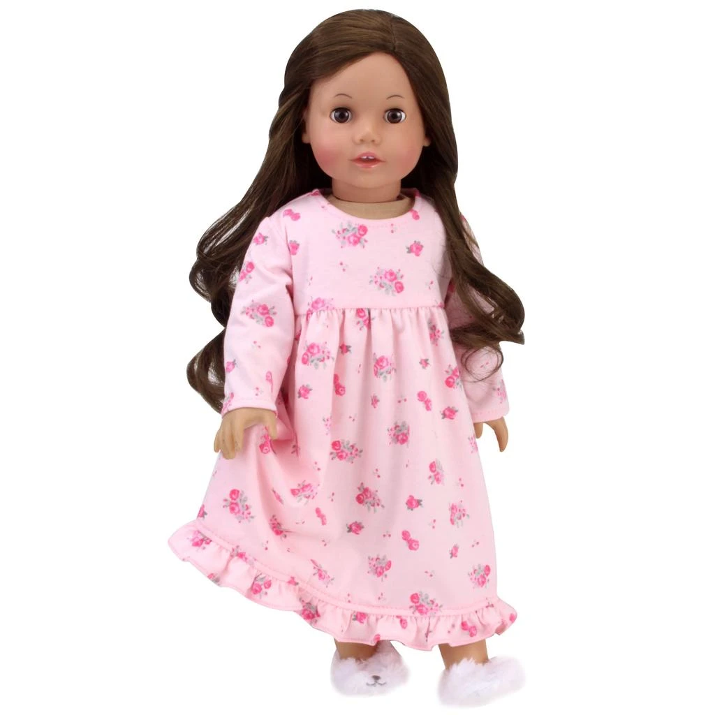 商品Teamson|Sophia’s Floral Print Nightgown for 18" Dolls, Pink,价格¥167,第3张图片详细描述