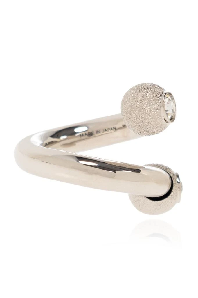 商品Ambush|Ambush Crystal-Embellished Spiral Ring,价格¥919,第2张图片详细描述