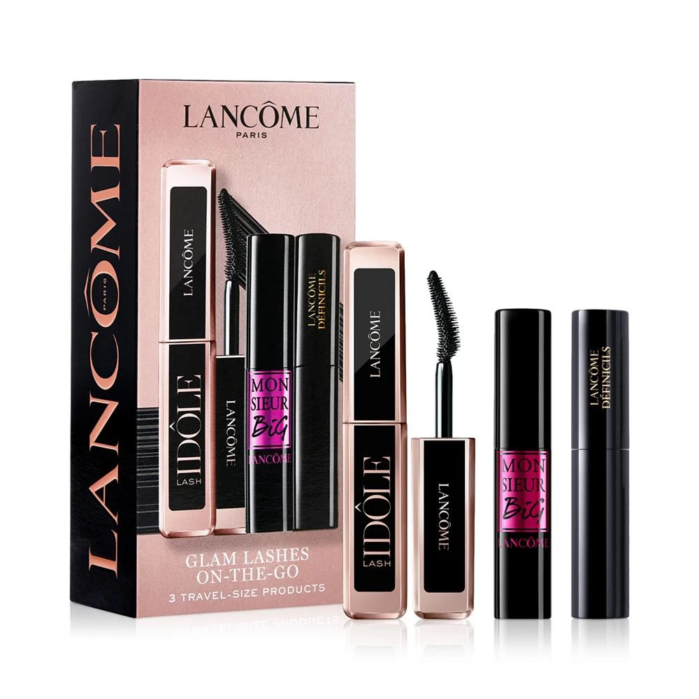 商品Lancôme|3-Pc. Glam Lashes On-The-Go Mascara Set,价格¥224,第1张图片