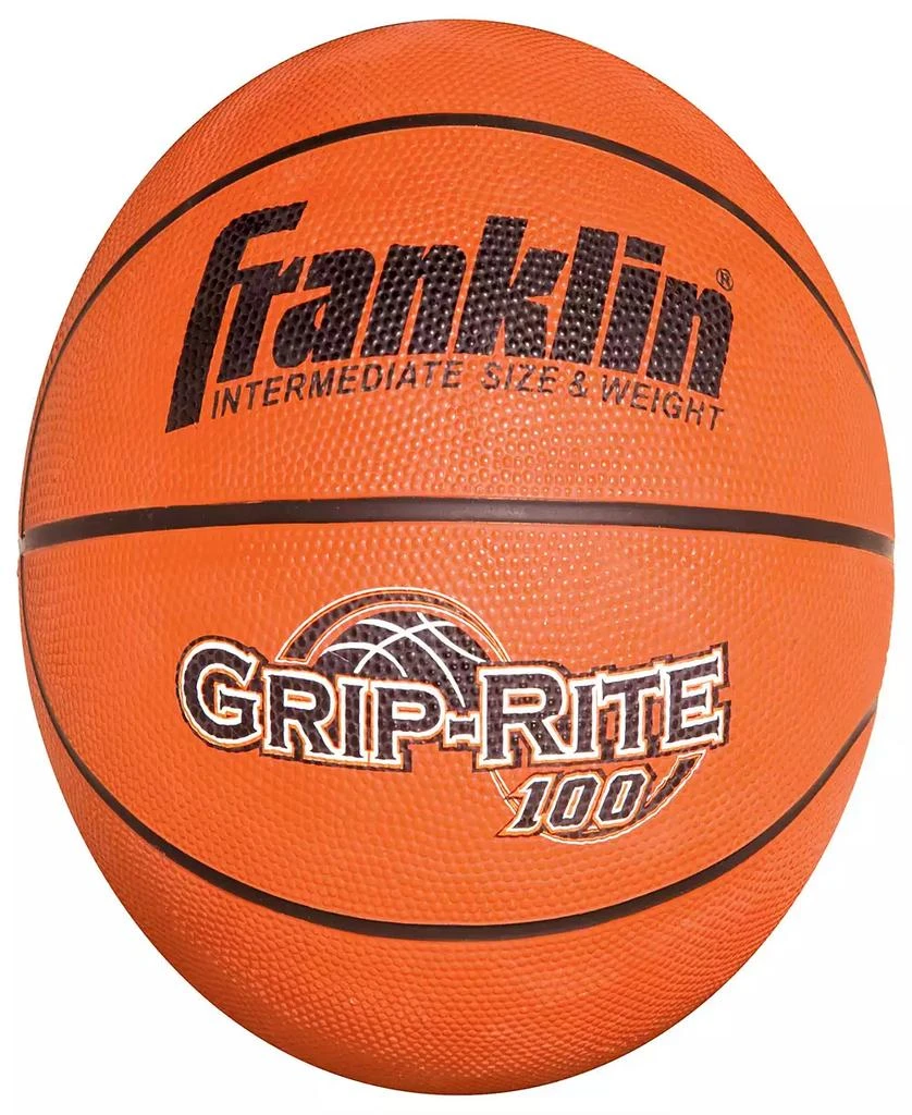 商品Franklin|Intermediate Size Grip-Rite 100 Rubber Basketball,价格¥218,第2张图片详细描述