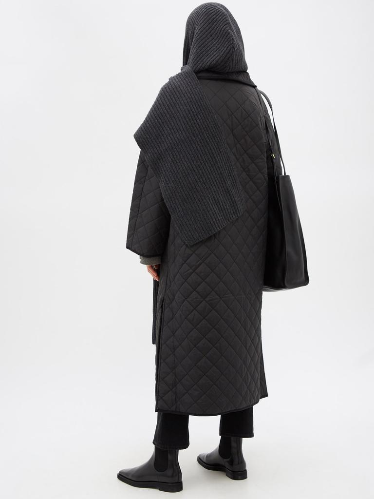 商品Totême|Ribbed-wool snood scarf,价格¥3260,第7张图片详细描述
