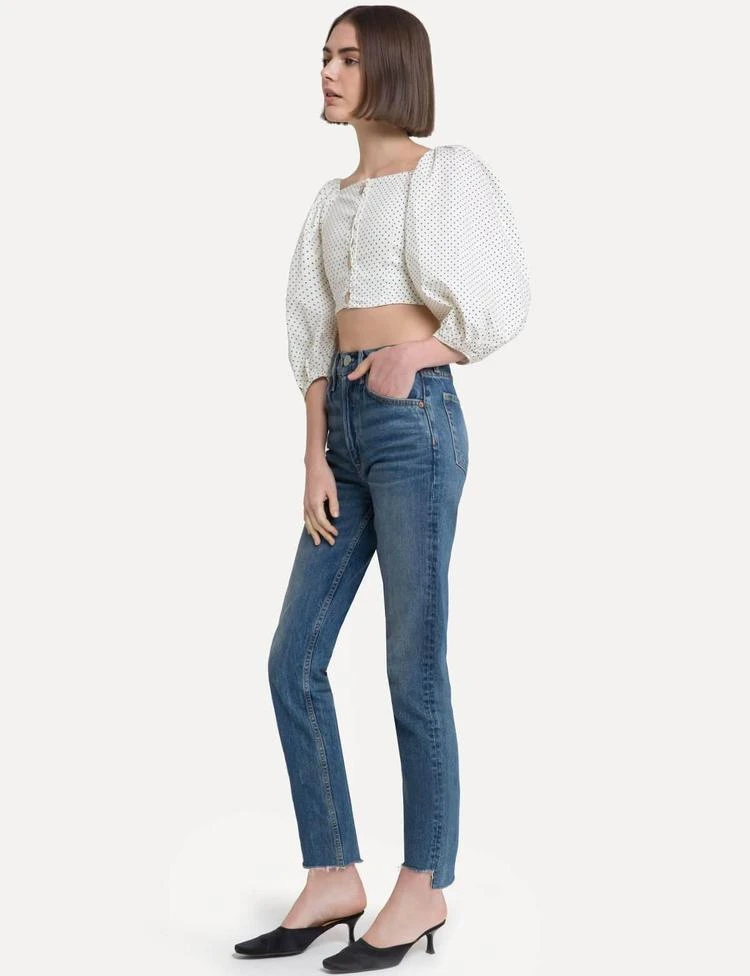 商品Pixie Market|Suki Polka Dot Puff Sleeve Top,价格¥512,第3张图片详细描述