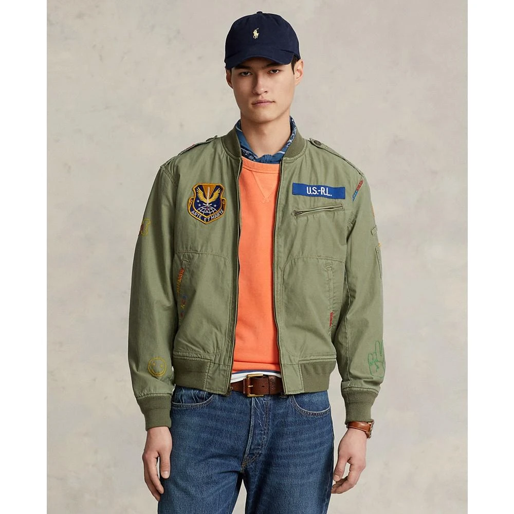 商品Ralph Lauren|Men's Peace Love Polo Jacket,价格¥1013,第1张图片