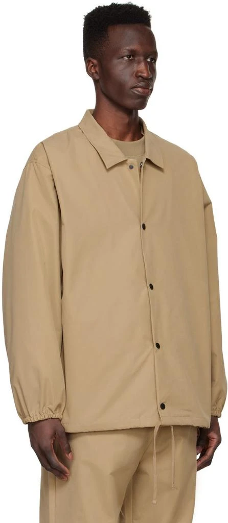 商品Essentials|Tan Cotton Jacket,价格¥767,第2张图片详细描述