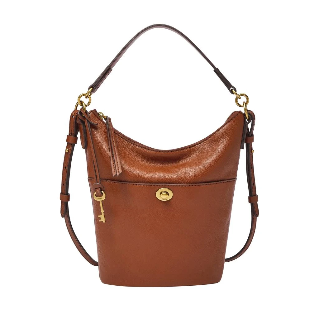 商品Fossil|Fossil Women's Talulla Leather Small Hobo,价格¥519,第3张图片详细描述