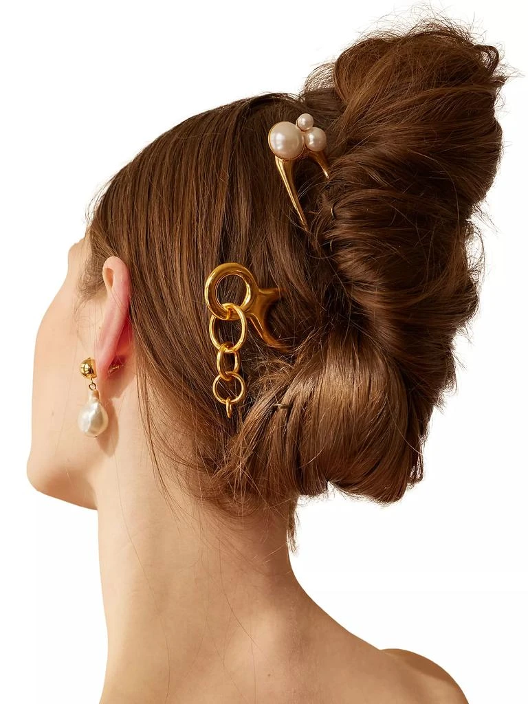 商品Lelet NY|Pacey Hoop Glossy Hair Pin,价格¥672,第3张图片详细描述