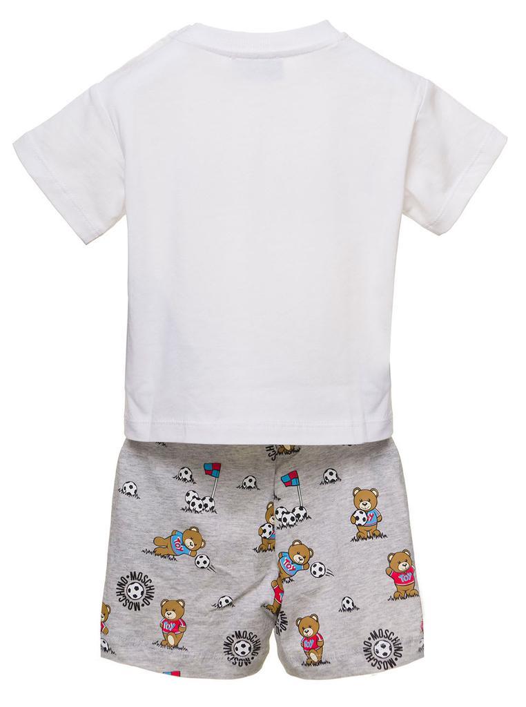 商品Moschino|Moschino T-shirt And Shorts Set,价格¥1192,第4张图片详细描述