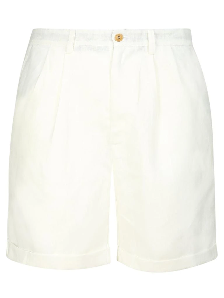 商品PENINSULA|PENINSULA LINEN BERMUDA SHORTS,价格¥1106,第1张图片