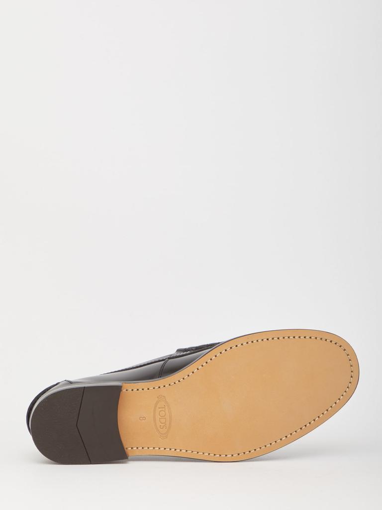 商品Tod's|Tod's Black Leather Loafers,价格¥3938,第5张图片详细描述