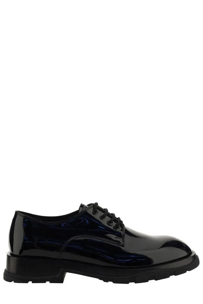 商品Alexander McQueen|Alexander McQueen High-Shine Lace-Up Derby Shoes,价格¥2364,第1张图片